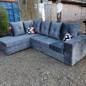 Grey L-Shape Sectional Sofa(L-Shaped Sofa)
