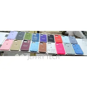 Silicone Cover Case Stylish Protection for iPhone 7 Plus - White