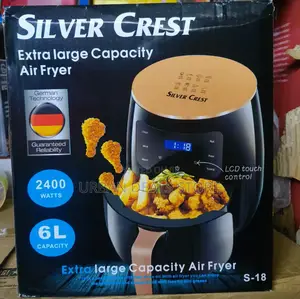 6 Litres Silver Crest Air Fryer Box Has 4 Pieces