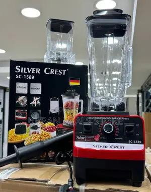 Silver Crest Sc-1589 Commercial 2 in 1 Blenders