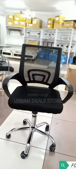 Assembled Executive Office Chair With Soft Padded Seat