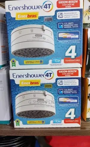 Enershower 4t Shower 10 Pieces and Above