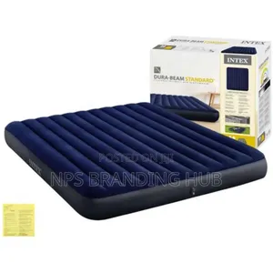 Intex Inflatable Mattress With Manual Pump 5x6 Cn