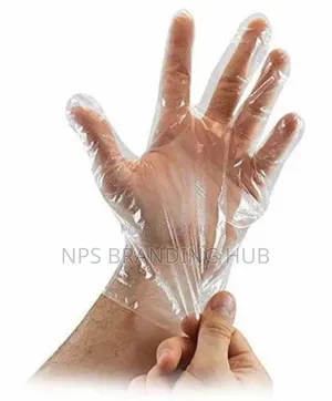 Clear /Polythene/Plastic Gloves Packed In 100s