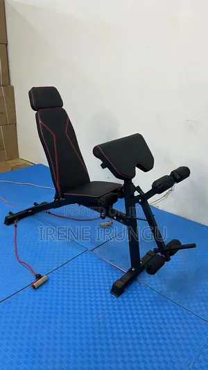 Adjustable Dumbbells Bench/ Leg Extension/ Preacher Curl Bench