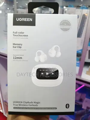 Ugreen Clipbuds Magic True Wireless Earbuds White – 55136