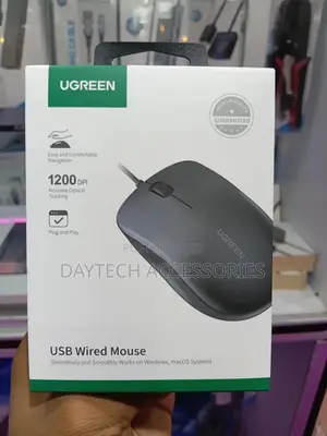 Ugreen Mu007 Usb Wired Ergonomic Mouse (Model Ug-90789).