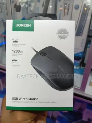 Ugreen Mu007 Usb Wired Ergonomic Mouse (Model Ug-90789).
