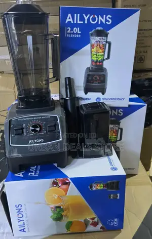 2-in-1 Design: Blender