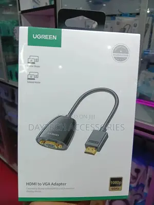Ugreen Hdmi to Vga Adapter Without Audio Mm105 Black