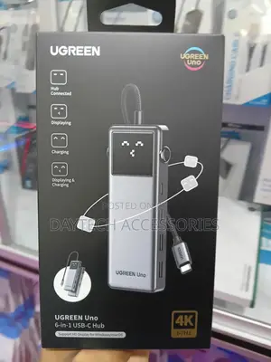 The Ugreen Uno 6-in-1 Usb-C Hub.