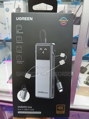 The Ugreen Uno 6-in-1 Usb-C Hub.
