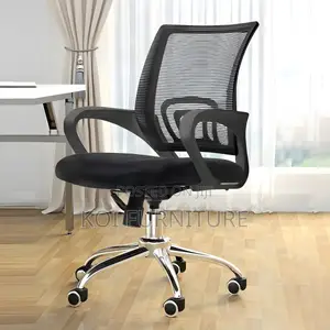 Office Chair; Basic Clerical Mesh Mid Back Chairs