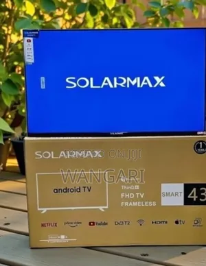 Pre Installed Apps Solarmax 43 Inch Smart FHD Television