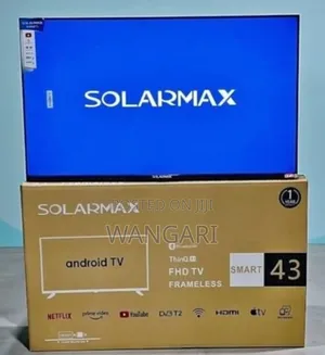 Prime Video Youtube Netflix Solarmax 43 Inch Smart FHD Television