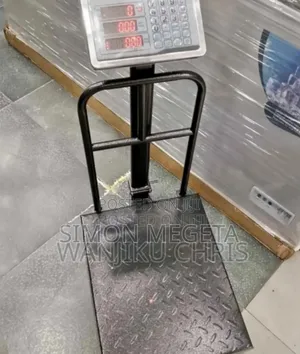 With Side Holders 300kgs Platform Weighing Scales