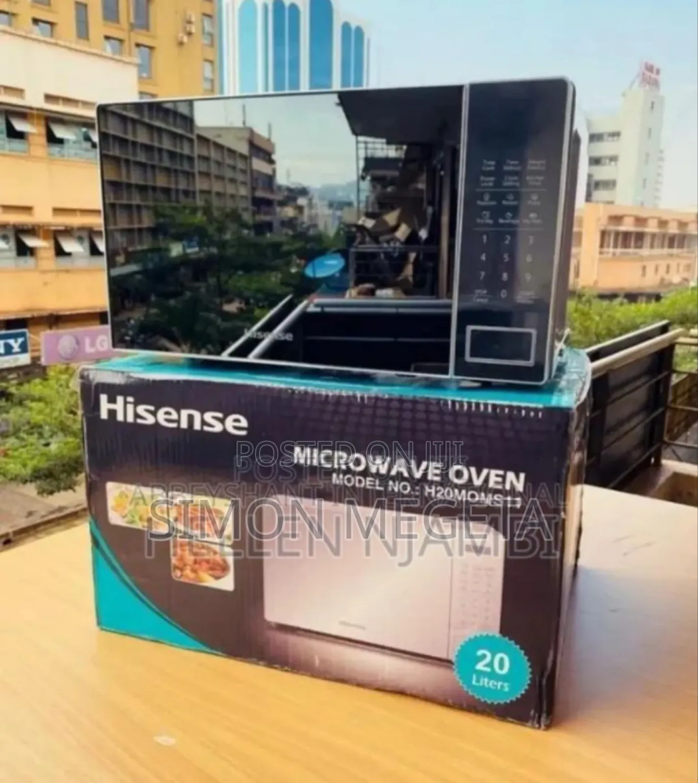 Restocked Stock Hisense 30litres Digital Microwave