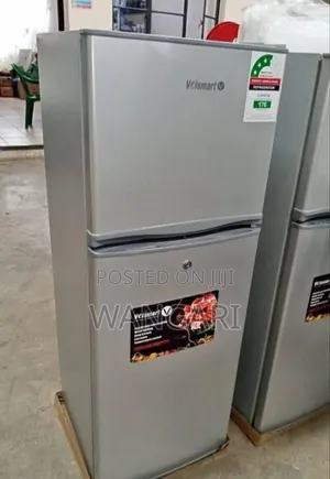 Volsmart 138 Litres Double Door Fridge With Top Mounted Freezer