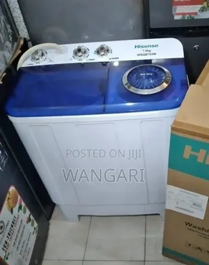 Restocked 7.5 KGS Washing Machine Hisense