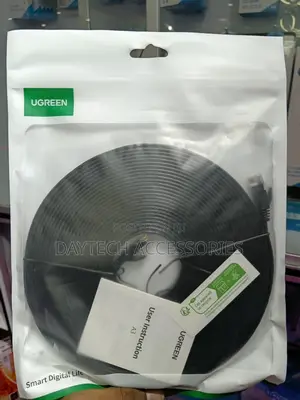 Ugreen Nw102 50178 Flat Lan Ethernet Cable Cat. 6 10m - Black