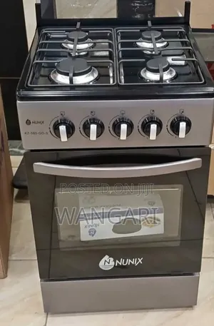 Auto Ignition Nunix 4 Burner Gas Cooker
