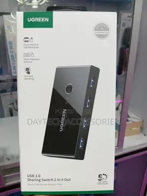 Ugreen Usb 3.0 2 in 4 Out Switch Box Selector.