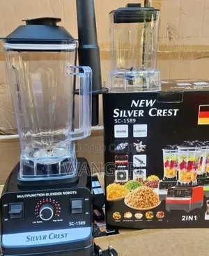 Commercial Multi-Function Silver Crest Blender