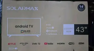 Solarmax 43-Inch Android Qled Tv With Bluetooth Digital Tuner