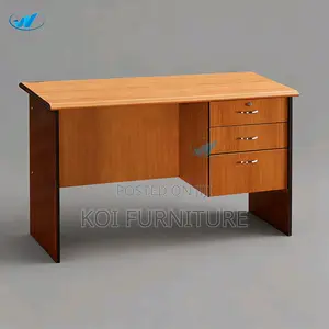 Office Desk : 1.4 Meters Economic Executive Desk With Drawers