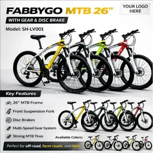 Fabbygo MTB 26" Mountain Bicycle