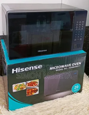 Colour Black New Hisense 20l Microwave