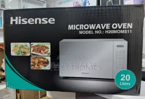 Colour Siver New Hisense 20l Microwave