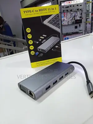 11-in-1 Fast Usb Type C Hub for Dual Docking Station