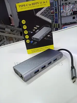 11-in-1 Multifunctional Type-C Hub Docking Station