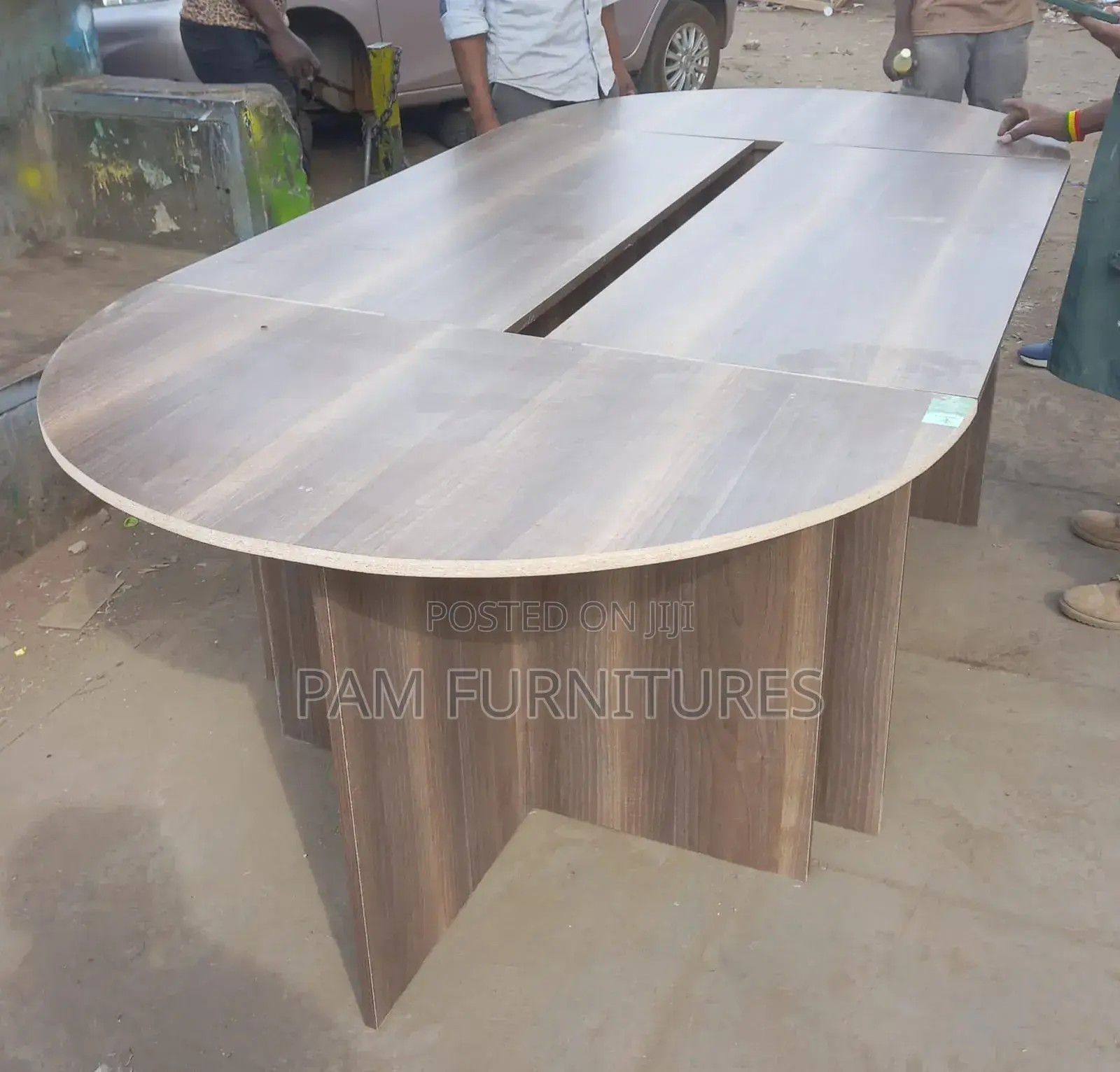 Spacious Conference Table