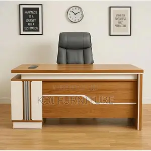 Office Desk : 1800mm Executive L-Shaped Desk