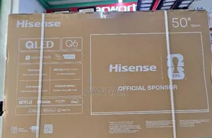 Frameless Hisense 50 Inch 4 K A6 Series Television