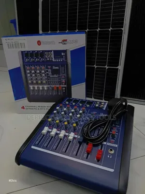 4channel Mixer With Amplifier DSB Effects Mp3 Player Usb,Bluetooth