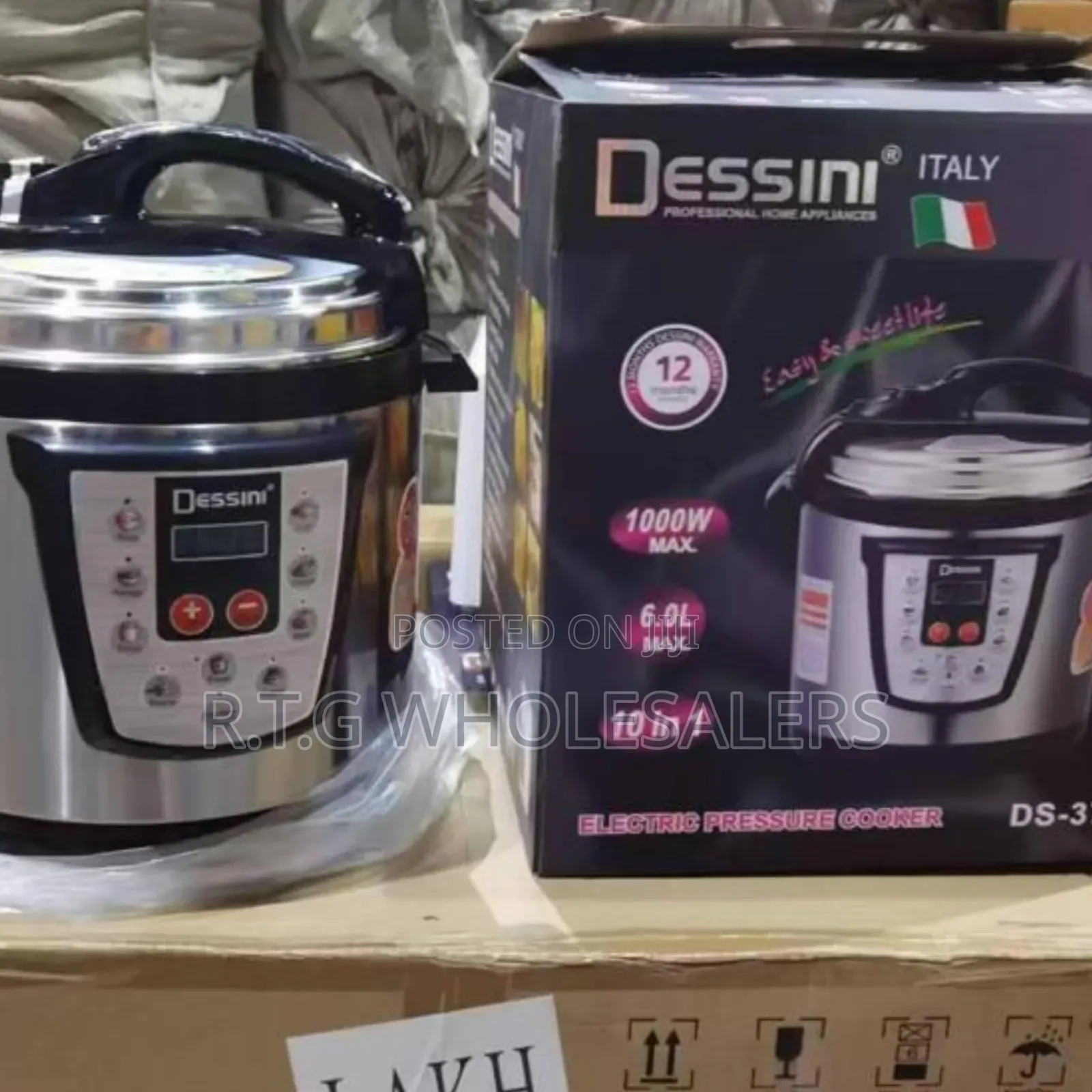 Dessini 6l Multifunction Electric Pressure Cooker
