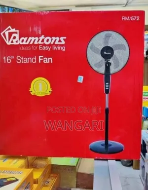 1 Year Warranty Black Ramtons 16 " Standing Fan
