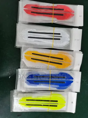 Door Handles 4pc Different Colors Self Stickons Reflective Stickers