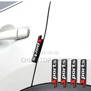 4pc Sport Self Stick on Door Guard for Scratch Guards for All Cars