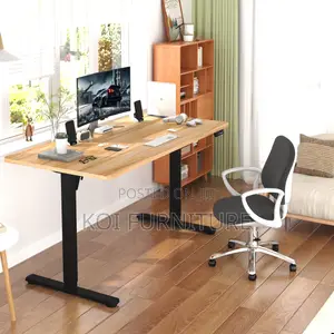 Office Desk : 1.2m Electric Height Adjustable Standing Desk