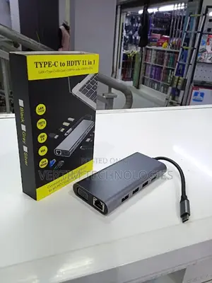 Type-C Docking Station 11-in-1 Expansion Dock Usb3.0 Gigabit