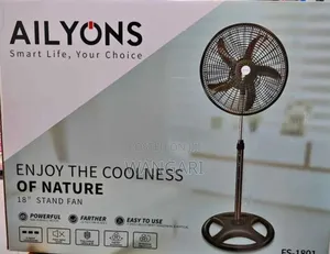 Standing Fan Black