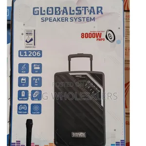 Globalstar Portable Club 12′′ Trolley Speaker – Bluetooth Usb
