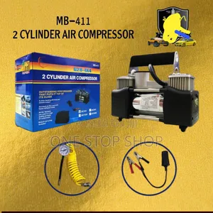 Electric Car Puncture Tire Inflator Pump Cigarette Lighter Powered