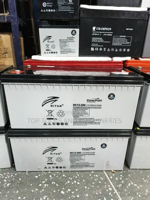 New Stock Alert! 12v 200ah Ritar Deep Cycle Solar Gel Battery