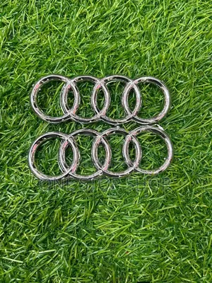 Audi Chrome Bonnet or Boot Logos in Different Sizes