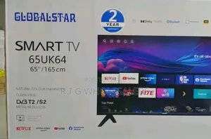 65" Smart Android Tv With Wi-Fi, Netflix Youtube